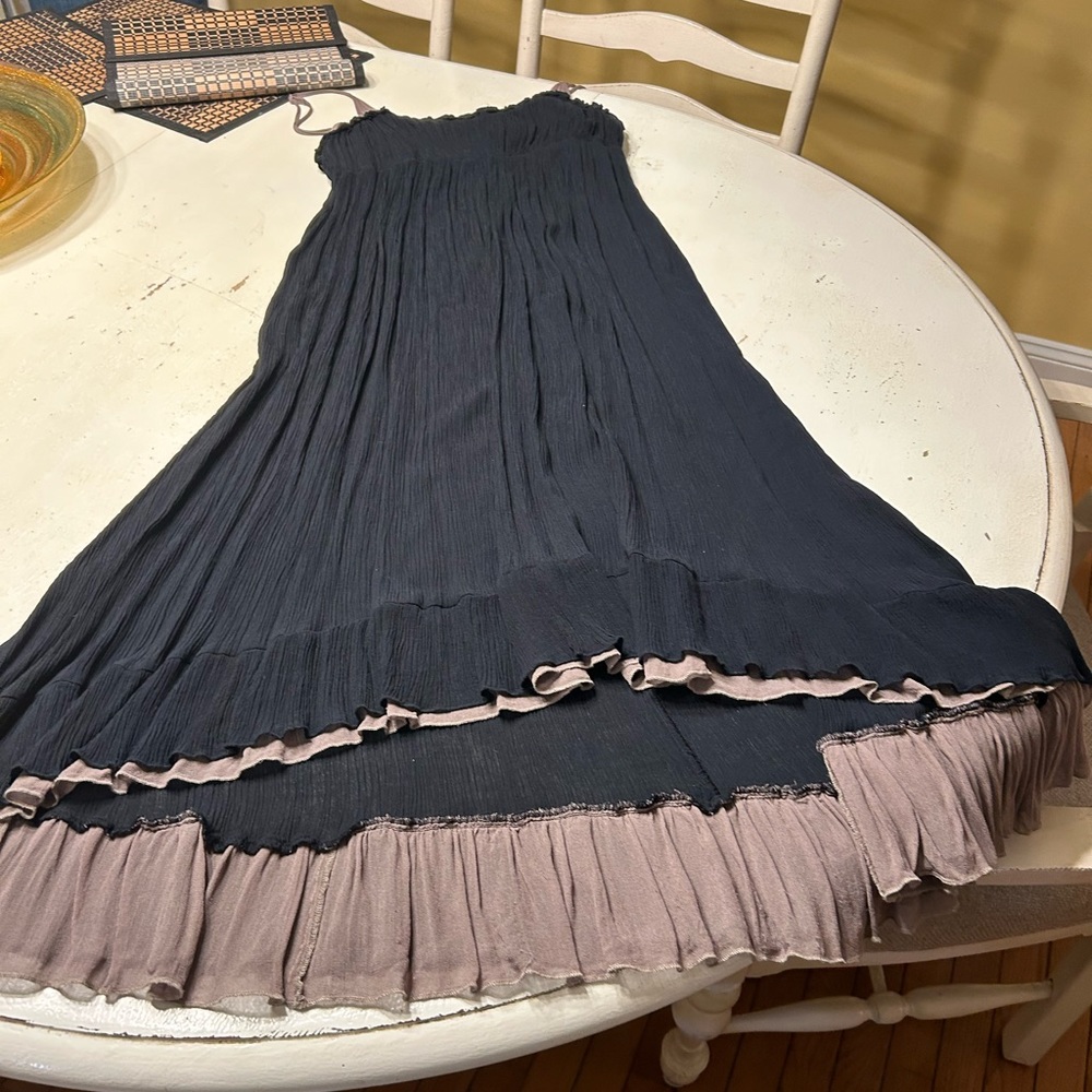 Flowery,full vintage dress